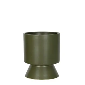 Luca Pot Small Olive by Florabelle Living, a Plant Holders for sale on Style Sourcebook