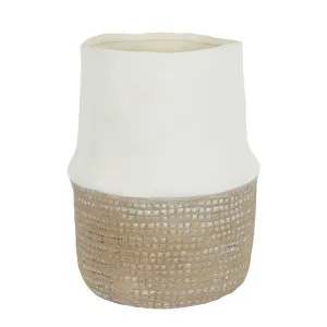 Cove Ceramic Pot Large by Florabelle Living, a Plant Holders for sale on Style Sourcebook
