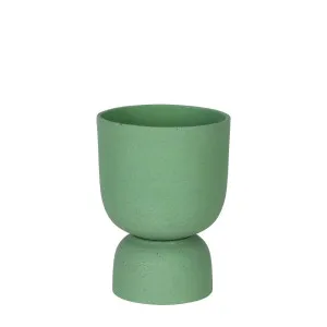 Blanche Planter Small Green by Florabelle Living, a Plant Holders for sale on Style Sourcebook