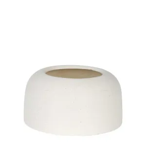Silo Vessel Small Chalk by Florabelle Living, a Plant Holders for sale on Style Sourcebook