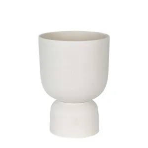 Blanche Planter Medium Chalk by Florabelle Living, a Plant Holders for sale on Style Sourcebook