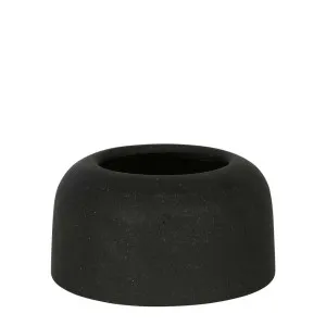Silo Vessel Small Black by Florabelle Living, a Plant Holders for sale on Style Sourcebook
