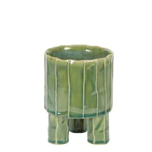 Marimo Mini Planter Green by Florabelle Living, a Plant Holders for sale on Style Sourcebook