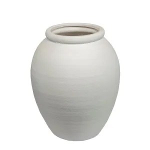 Arc Pot Small White by Florabelle Living, a Plant Holders for sale on Style Sourcebook