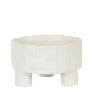 Marimo Mini Planter Shallow White by Florabelle Living, a Plant Holders for sale on Style Sourcebook