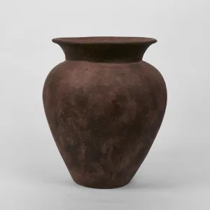 Novo Terracotta Pot Large Dark Brown by Florabelle Living, a Plant Holders for sale on Style Sourcebook