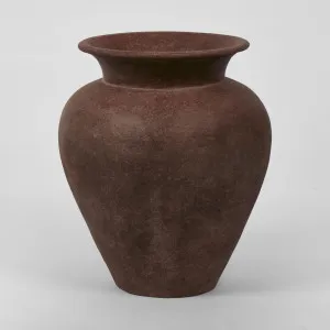 Novo Terracotta Pot Small Dark Brown by Florabelle Living, a Plant Holders for sale on Style Sourcebook
