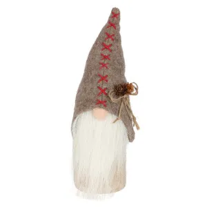 Gabbo Felt Gnome Grey Large by Florabelle Living, a Christmas for sale on Style Sourcebook