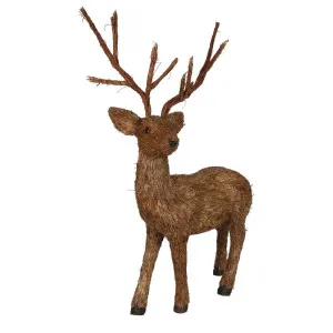 Menier Grand Straw Deer by Florabelle Living, a Christmas for sale on Style Sourcebook