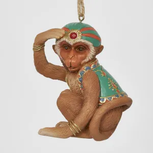 Jibu Monkey Ornament by Florabelle Living, a Christmas for sale on Style Sourcebook