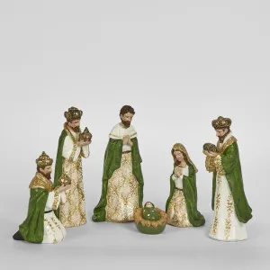 Greene Nativity Set (6 Pieces) by Florabelle Living, a Christmas for sale on Style Sourcebook