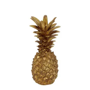 Golden Pineapple Large by Florabelle Living, a Statues & Ornaments for sale on Style Sourcebook