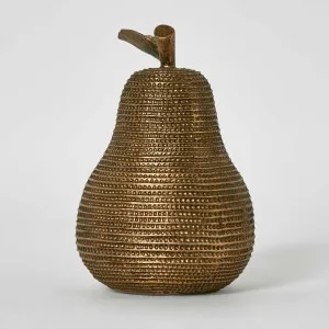 Pear Sculpture Bronze by Florabelle Living, a Statues & Ornaments for sale on Style Sourcebook