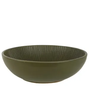 Isola Ceramic Bowl Olive Green by Florabelle Living, a Platters & Serving Boards for sale on Style Sourcebook