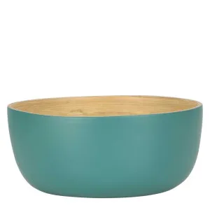 Blana Small Bamboo Bowl Sage by Florabelle Living, a Platters & Serving Boards for sale on Style Sourcebook