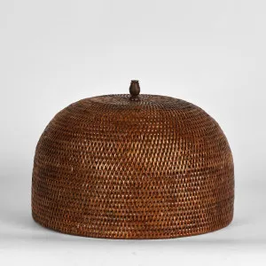 Paume Rattan Food Cover Antique Brown by Florabelle Living, a Platters & Serving Boards for sale on Style Sourcebook