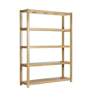 Carfu Wooden Shelf 45X150X200 Natural by Florabelle Living, a Sideboards, Buffets & Trolleys for sale on Style Sourcebook