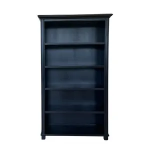 Sorrento 180Cm Bookshelf Black by Florabelle Living, a Sideboards, Buffets & Trolleys for sale on Style Sourcebook