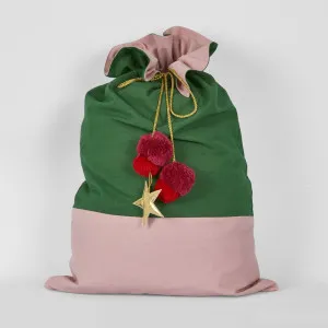 Green And Pink Reversible Sack by Florabelle Living, a Christmas for sale on Style Sourcebook