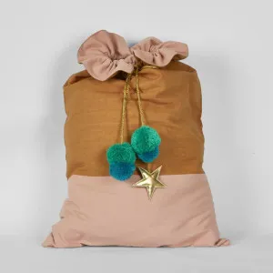 Butterum And Pink Reversible Sack by Florabelle Living, a Christmas for sale on Style Sourcebook