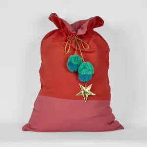Red And Pink Reversible Sack by Florabelle Living, a Christmas for sale on Style Sourcebook