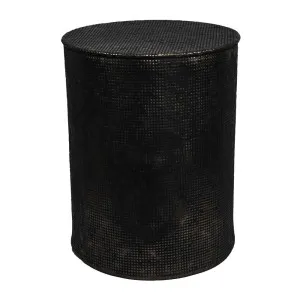 Nada Drum Table Black by Florabelle Living, a Stools for sale on Style Sourcebook