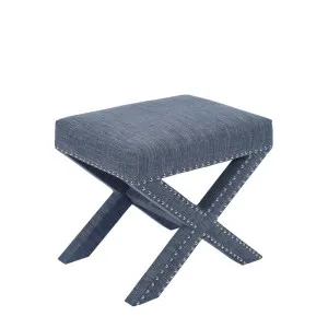 Lennox Stool Blue by Florabelle Living, a Stools for sale on Style Sourcebook