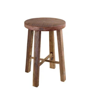 Round Stool Natural Standard Size by Florabelle Living, a Stools for sale on Style Sourcebook