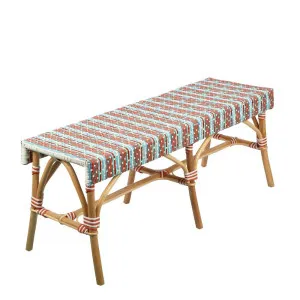 Missoli Rattan Bench Multi Colour by Florabelle Living, a Stools for sale on Style Sourcebook