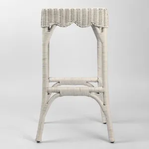 Belle Bar Stool White by Florabelle Living, a Stools for sale on Style Sourcebook