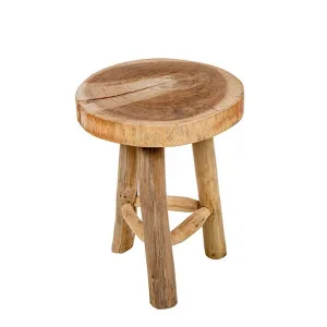 Cancun Wooden Stool by Florabelle Living, a Stools for sale on Style Sourcebook