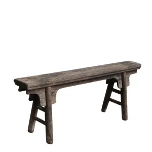 Shanxi Elm 120 Year Old Wooden Bench by Florabelle Living, a Stools for sale on Style Sourcebook