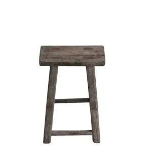 Shandong 120 Year Wooden Stool Small by Florabelle Living, a Stools for sale on Style Sourcebook