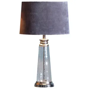 Caesaro Table Lamp Grey 300X300X620Mm by Florabelle Living, a Table & Bedside Lamps for sale on Style Sourcebook
