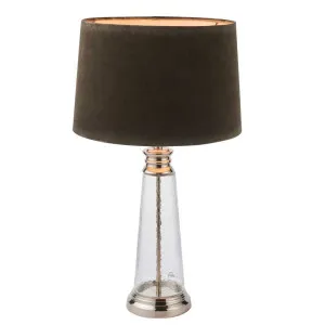Winslet Table Lamp Grey by Florabelle Living, a Table & Bedside Lamps for sale on Style Sourcebook