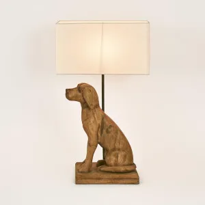 Thelma Table Lamp Base Dark Natural by Florabelle Living, a Table & Bedside Lamps for sale on Style Sourcebook
