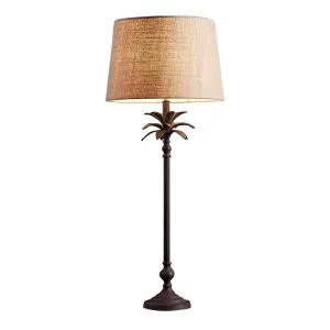 Casablanca Table Lamp Base Bronze by Florabelle Living, a Table & Bedside Lamps for sale on Style Sourcebook