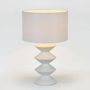 Aldo Lamp White by Florabelle Living, a Table & Bedside Lamps for sale on Style Sourcebook