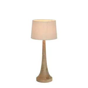 Lancia Table Lamp Base Small Light Natural by Florabelle Living, a Table & Bedside Lamps for sale on Style Sourcebook