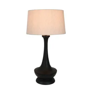 Peninsula Table Lamp Base Black by Florabelle Living, a Table & Bedside Lamps for sale on Style Sourcebook