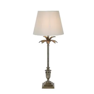 Palm Springs Table Lamp Base Silver by Florabelle Living, a Table & Bedside Lamps for sale on Style Sourcebook