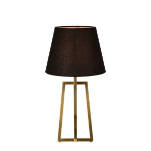 Hangham Table Lamp Base Antique Brass by Florabelle Living, a Table & Bedside Lamps for sale on Style Sourcebook
