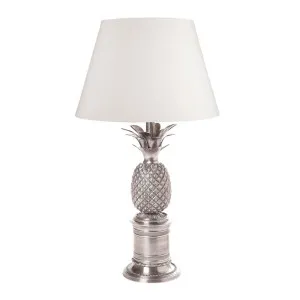 Bermuda Pineapple Table Lamp Base Antique Silver by Florabelle Living, a Table & Bedside Lamps for sale on Style Sourcebook