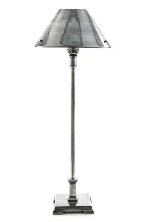 Bruxelles Table Lamp Antique Silver by Florabelle Living, a Table & Bedside Lamps for sale on Style Sourcebook