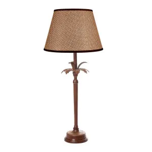Casablanca Table Lamp Base Brown by Florabelle Living, a Table & Bedside Lamps for sale on Style Sourcebook