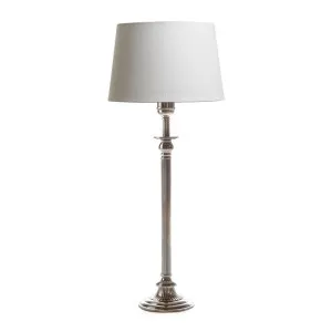 Chelsea Table Lamp Base Antique Silver by Florabelle Living, a Table & Bedside Lamps for sale on Style Sourcebook