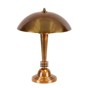 Como Table Lamp Antique Brass by Florabelle Living, a Table & Bedside Lamps for sale on Style Sourcebook
