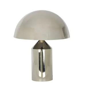 Jacaranda Table Lamp Shiny Nickel by Florabelle Living, a Table & Bedside Lamps for sale on Style Sourcebook