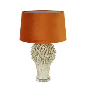 Staghorn Coral Ceramic Table Lamp Base White by Florabelle Living, a Table & Bedside Lamps for sale on Style Sourcebook
