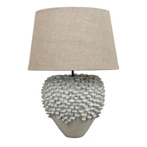 Warwick Ceramic Table Lamp Base Cream by Florabelle Living, a Table & Bedside Lamps for sale on Style Sourcebook